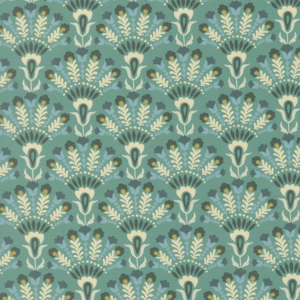 Sitara by Crystal Manning - Opaline in Blue Chill