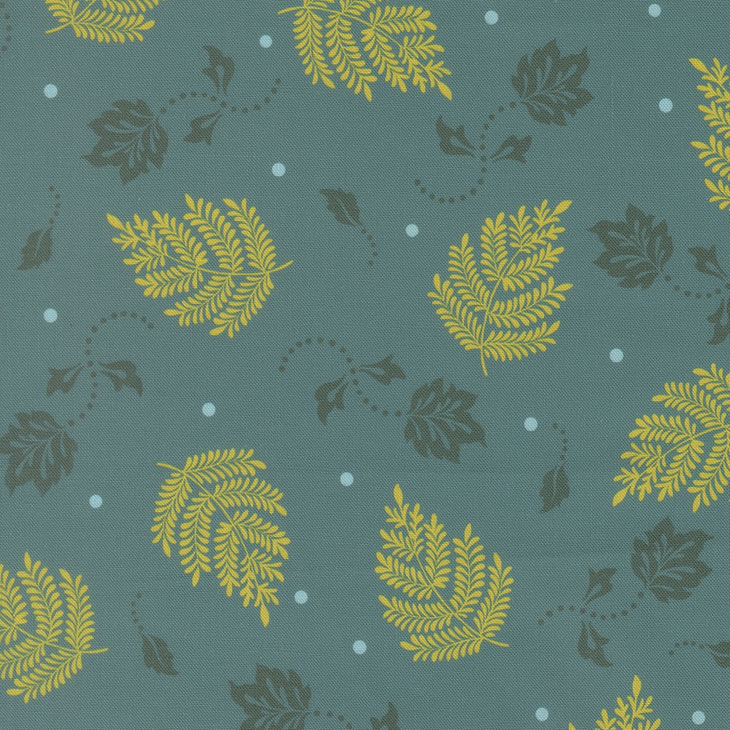 Sitara by Crystal Manning - Paisley Leaf in Laggon