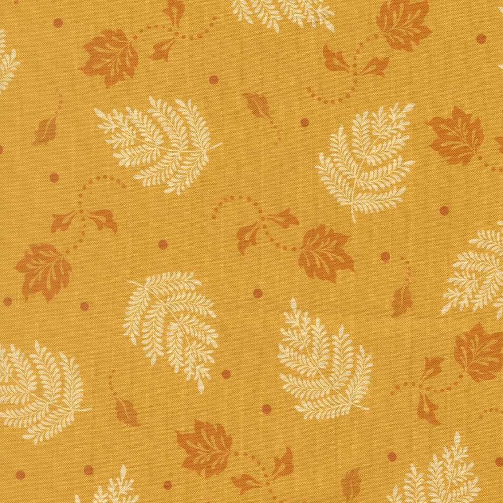 Sitara by Crystal Manning - Paisley Leaf in Dijon