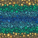 Orbit by Makower UK - Ombre Star in Blue