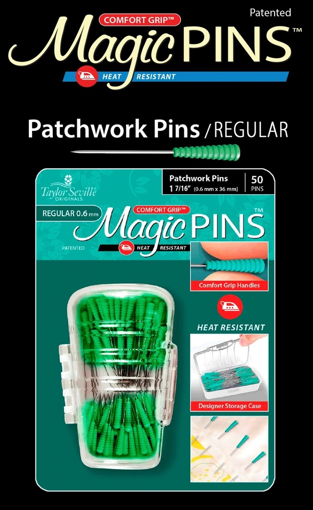 Magic Pins - Patchwork Regular 50pc