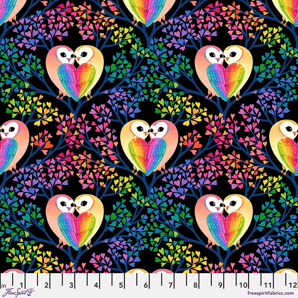 Love Under the Stars by Katy Tanis - Owl Duet in Multi