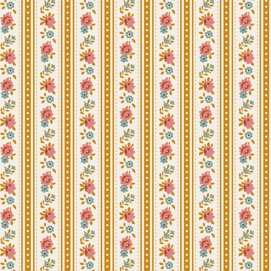 Village Life by Tilda Pre-Order - Agnes in Ochre