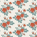 Village Life by Tilda Pre-Order - Myrtle in Teal