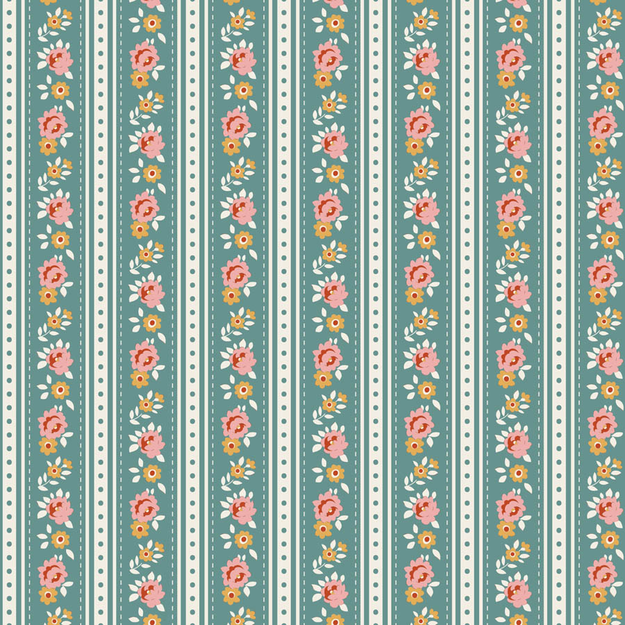 Village Life by Tilda Pre-Order - Agnes in Teal