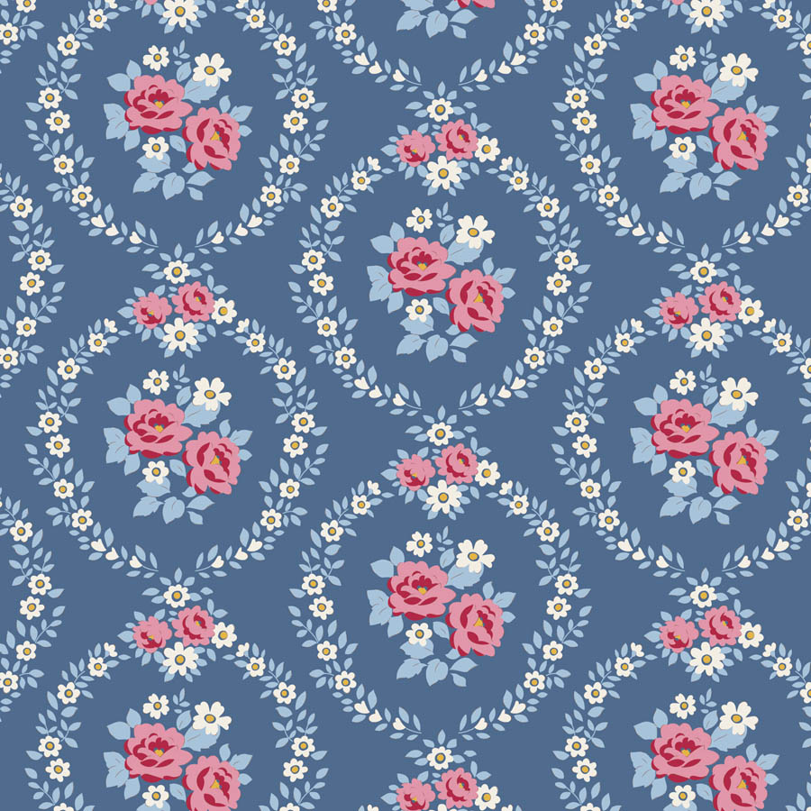 Village Life by Tilda Pre-Order - Mable in Blue