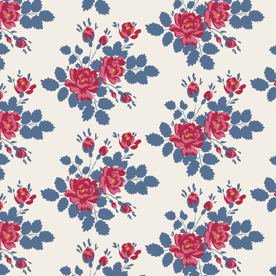 Village Life by Tilda Pre-Order - Myrtle in Blue