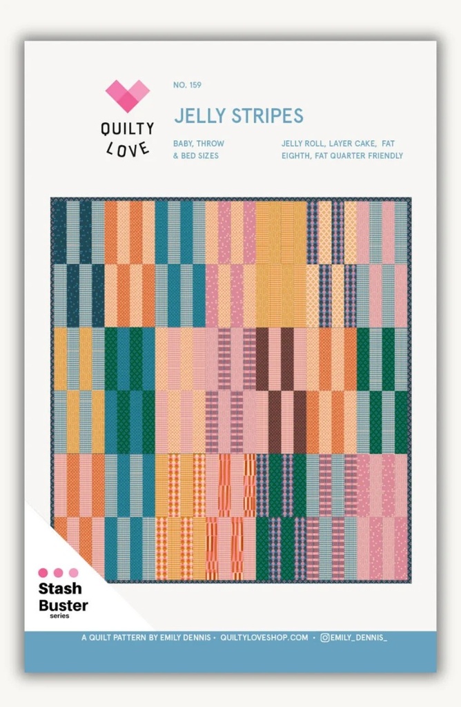 Jelly Stripes by Emily Dennis