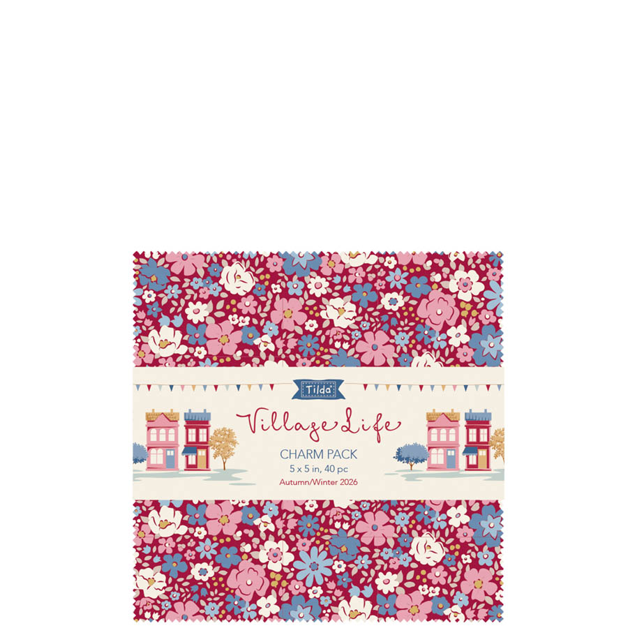 Village Life by Tilda Pre-Order - Charm Pack