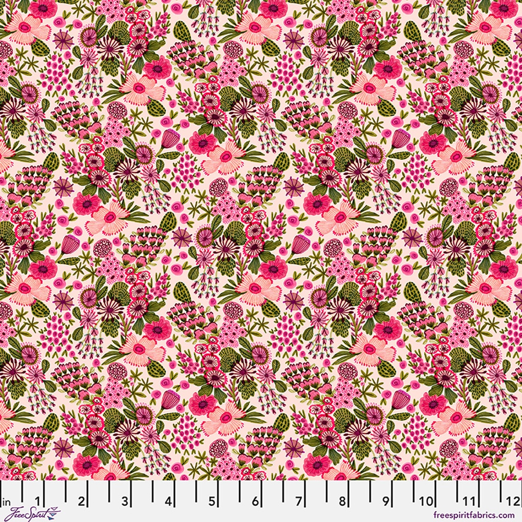 Springtime Splendour by Kirsten Katz - Cottage Garden in Blush