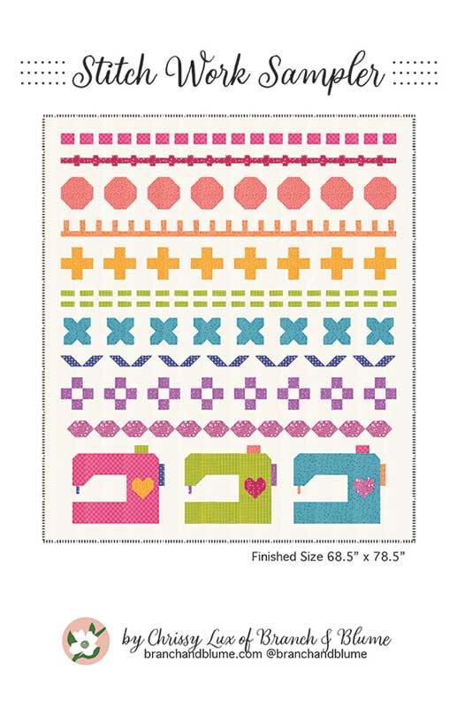 Stitch Work Sampler by Chrissy Lux