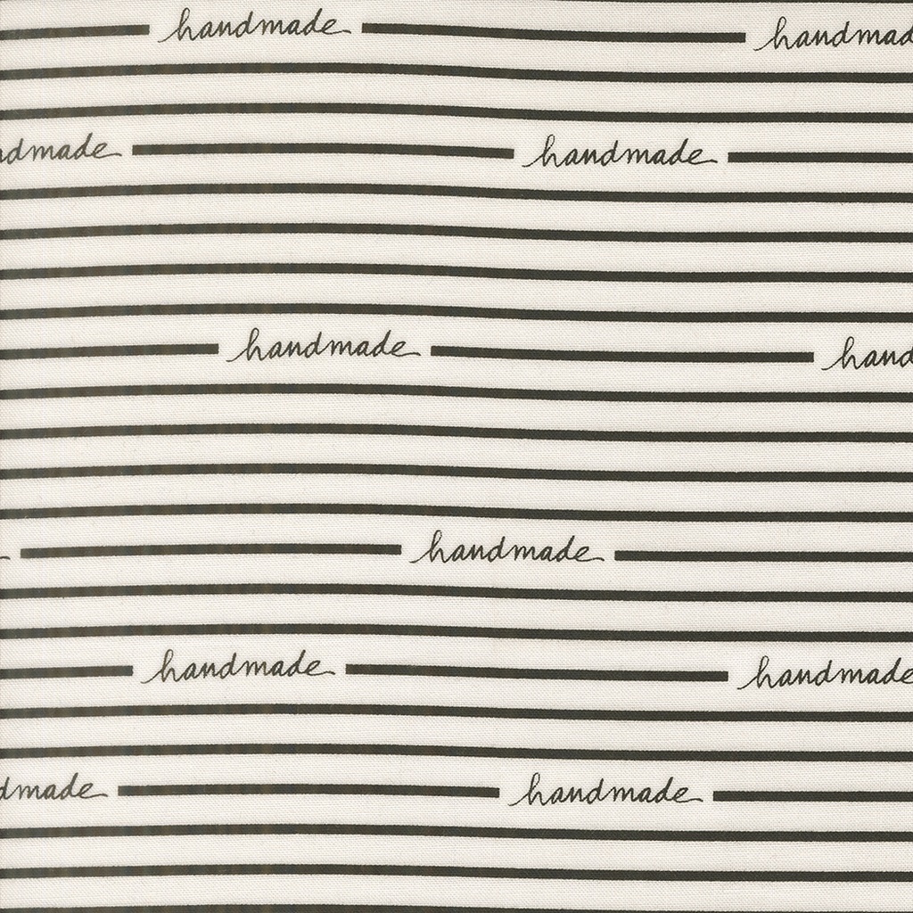 Makers Delight by Chrissy Lux - Handmade Stripe in White