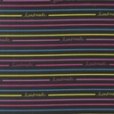 Makers Delight by Chrissy Lux - Handmade Stripe in Super Black