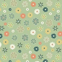 Majestic Garden by Benartex - Flower Field in Sage Green