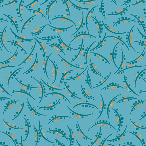 Majestic Garden by Benartex - Majestic Dots in Blue