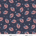 Stars & Stripes by Funny Girl - Americana Kiss in Midnight