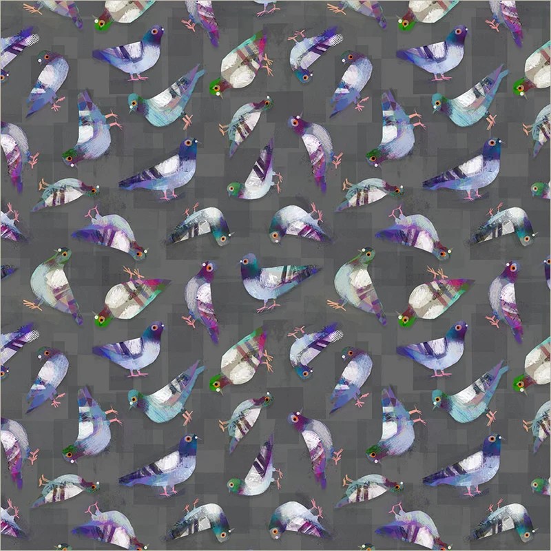 Animal Kingdom by Gareth Lucas - Pigeon Pals in Asphalt