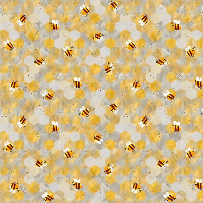 Animal Kingdom by Gareth Lucas - Buzzing Bee in Honeycomb