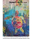 Seawell Sea Turtle Collage Pattern by Laura Heine