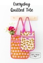 Everyday Quilted Tote Pattern by Knot & Thread