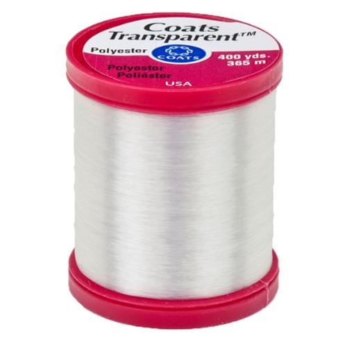 Coats & Clark Transparent Poly - Monofiliment 70wt (400yd)