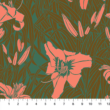 Clean Cut by Anna Maria Parry - Fringe in Coral