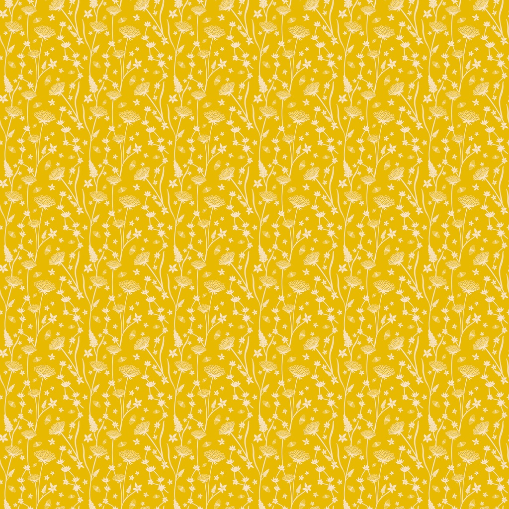 Bramble & Bloom by Katie O'Shea - Floral in Gold