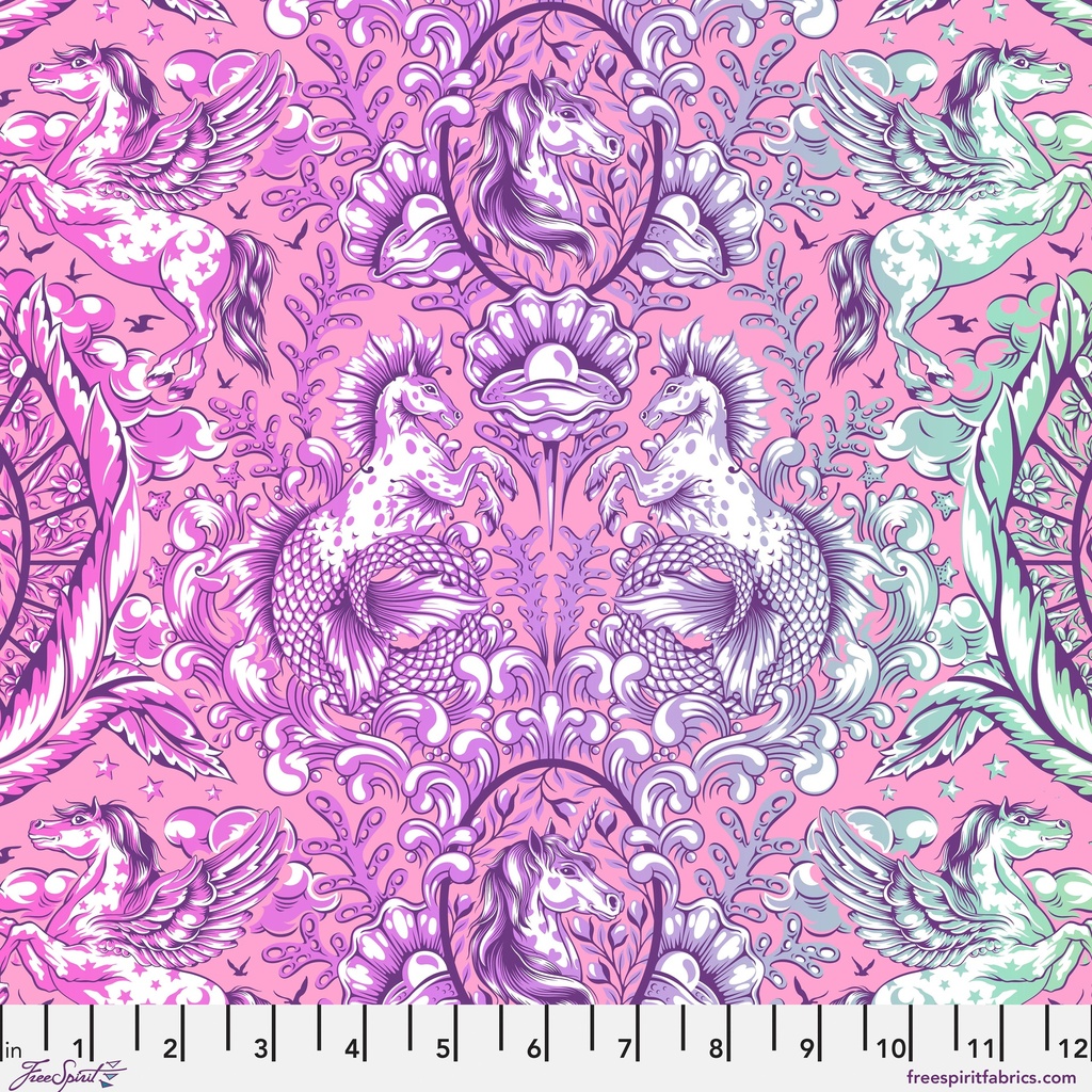 Legendary by Tula Pink - Pony Tales in Wild Orchid