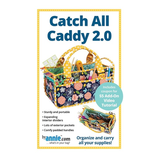 [PBA225-2] Paper Pattern - Catch All Caddy Pattern from ByAnnie Bags