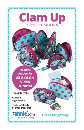 [PBA275] Paper Pattern - Clam Up Pattern from ByAnnie