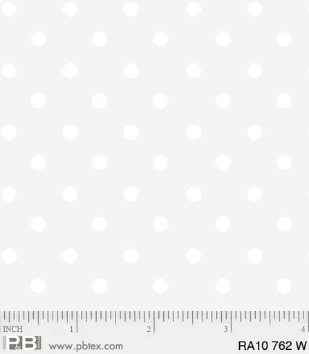 [RA100762W] Rambling by P&B Textiles - Dots