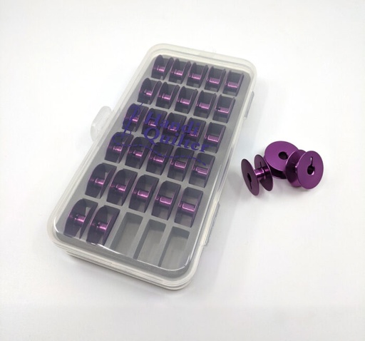 [HG01509] HQ Purple Bobbin Kit - 30ct
