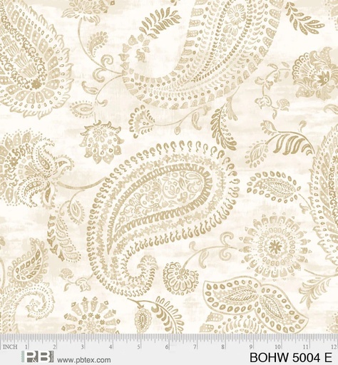[5004E] Bohemia by P&B Textiles - Wideback 108" in Cream