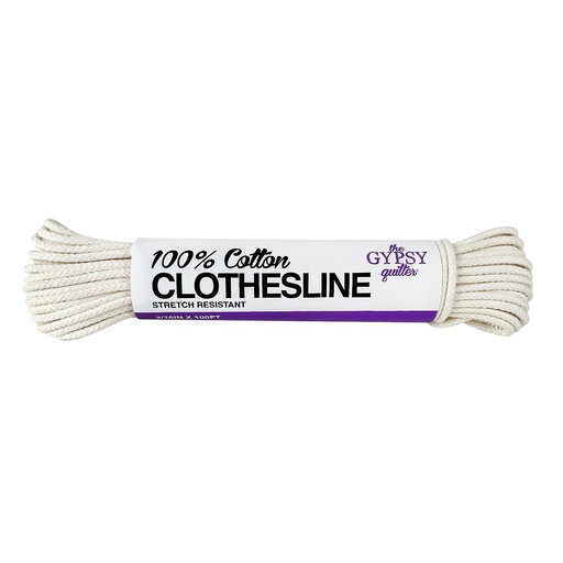 [TGQ136] The Gypsy Quilter Clothesline Rope 100% Cotton - 100ft