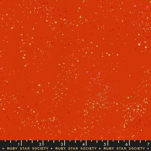 [RS5027 35M] Speckled by Rashida Coleman Hale - Metallic Warm Red
