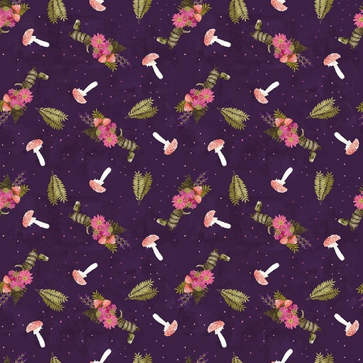 [STELLA-DPJ2971P] Phoebe by Dear Stella - Snake Bouquet in Purple
