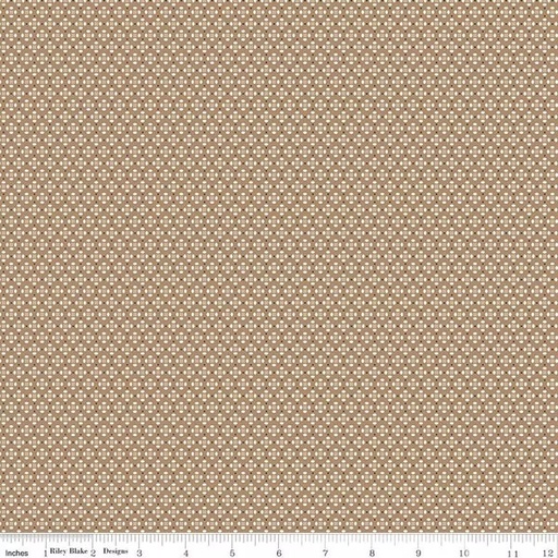 [C13595-BROWNSUGAR] Home Town by Lori Holt - Dansie in Brown Sugar