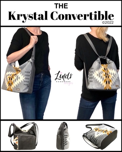 [PAT1053] Paper Pattern - The Krystal Convertible Pattern by Linds Handmade