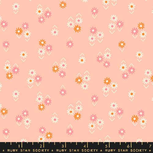 [RS0092 12] Juicy by Melody Miller - Baby Flowers in Peach