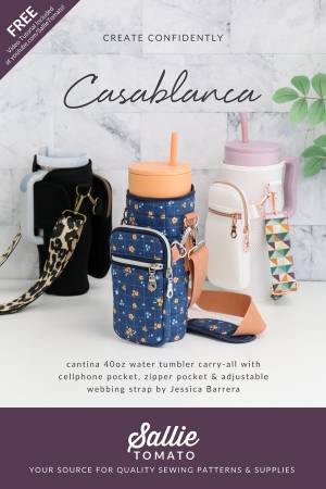 [LST313] Paper Pattern - Casablanca Pattern by Sallie Tomato