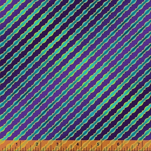 [52683M-7] Talisman by Katia Hoffman - Stripe in Blue