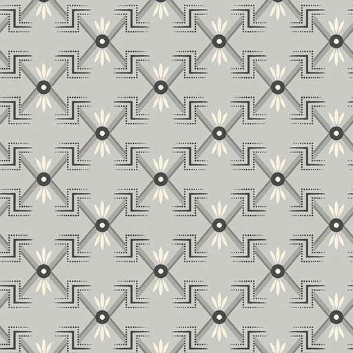 [A-777-C] Tangent by Andover Fabrics - Blanket in Gray