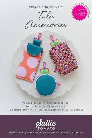 [LST307] Paper Pattern - Tula Clip-Ons by Sallie Tomato