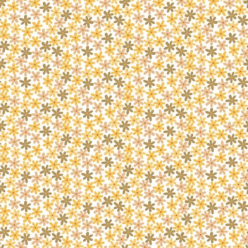 [STELLA-D3056-WHITE] The Bee's Knees by Dear Stella - Floret in White