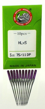 [HLX5-11] HLx5 Needle #11 (10ct) - High Speed Straight Stitch
