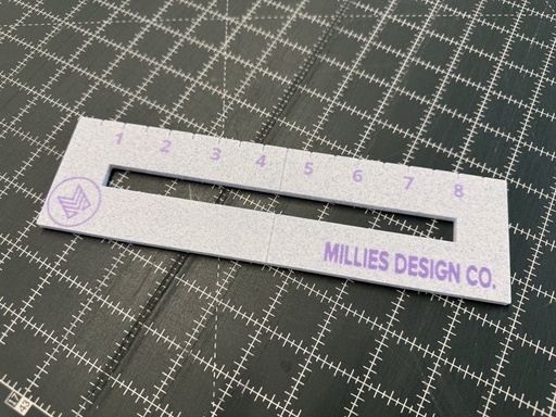 [MDCZRUL] Zipper Pocket Template Ruler