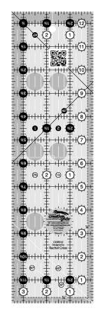 [CGR312] Creative Grids Quilt Ruler 3-1/2in x 12-1/2in