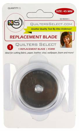 [QS-RB45M-1] Quilters Select Rotary Blade Replacement - 1 Pack (45MM)