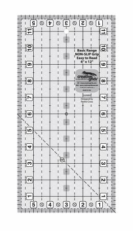 [CGRBR5] Creative Grids Basic Range 6in x 12in Quilt Ruler