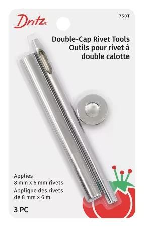 [750T] Double Cap Rivet Tools by Dritz